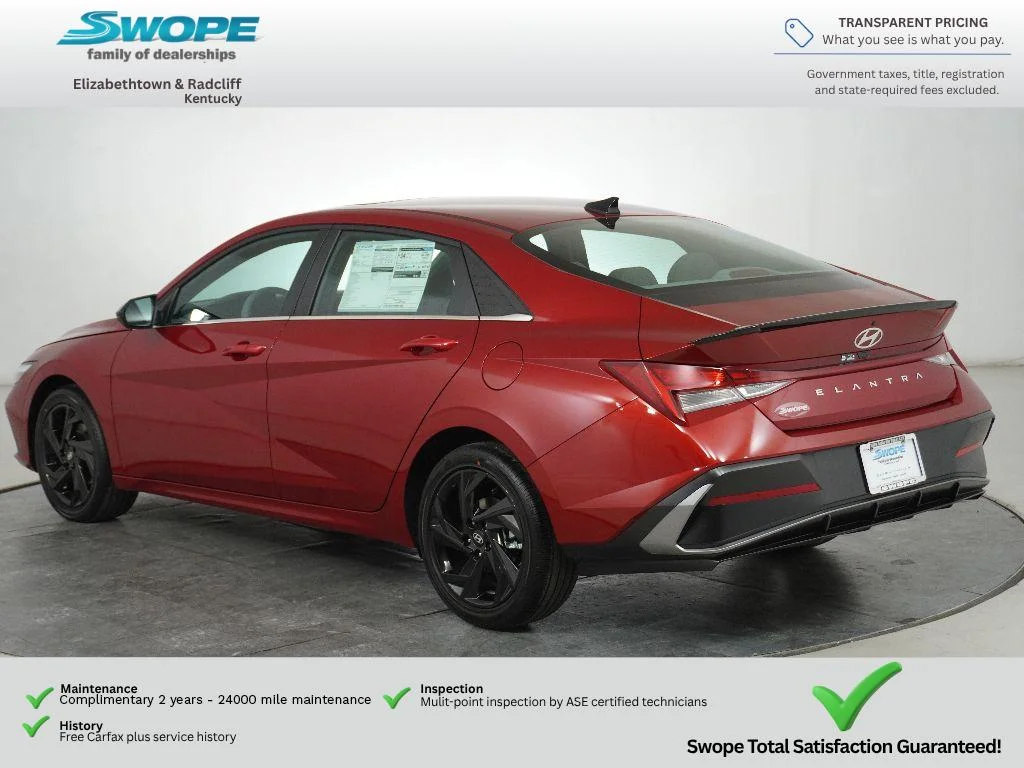 New 2026 Ultimate Red Hyundai SEL Sport Premium image 5