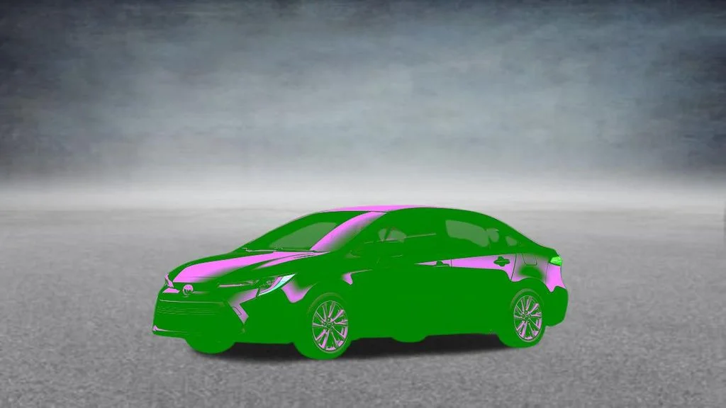 New 2026 Black Toyota LE image 2