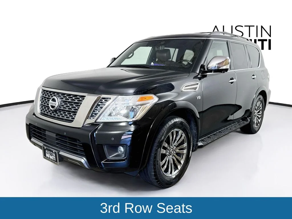 Used 2019 Black Nissan Platinum image 3