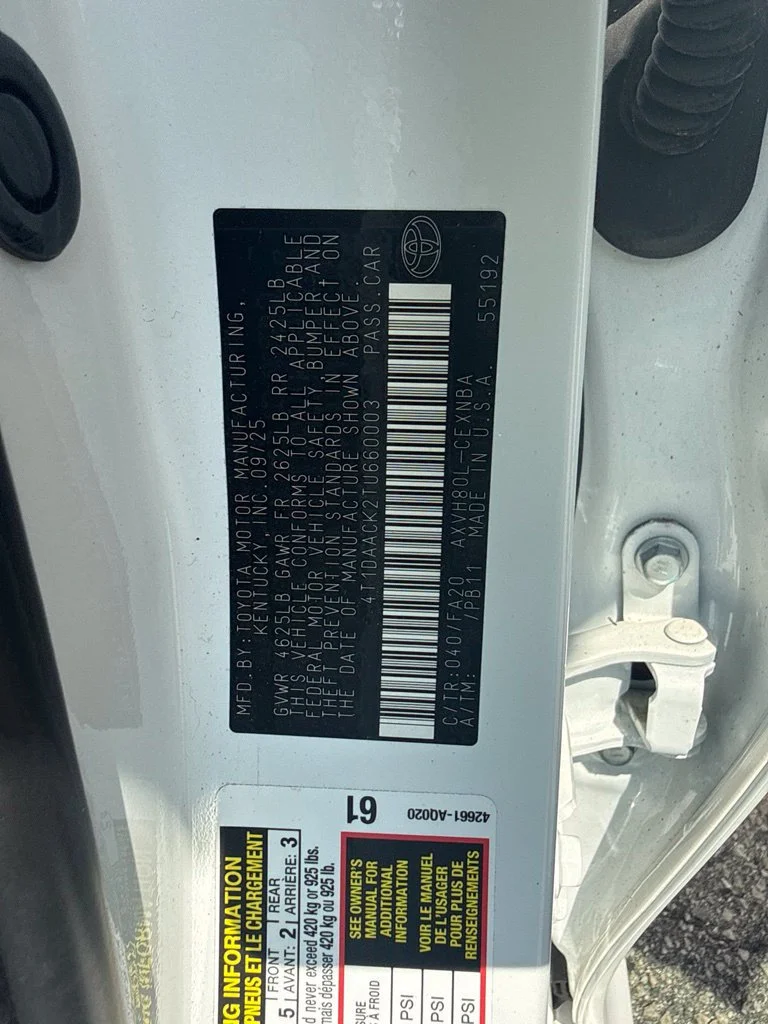 Used 2026 White Toyota LE image 36