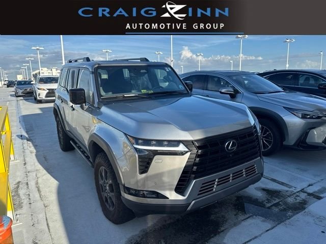 Certified Used 2024 Silver Lexus 550 Overtrail image 1