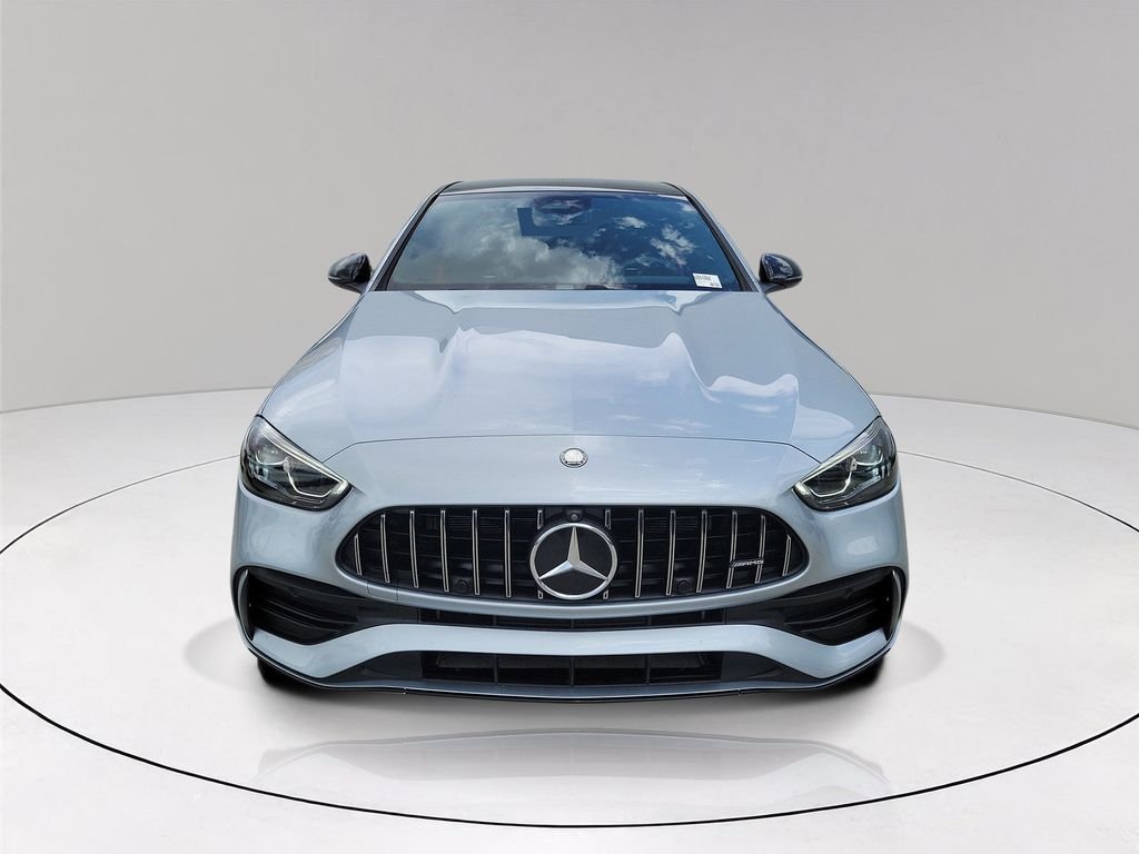 Certified Used 2025 Silver Mercedes-Benz C 43 AMG® image 2