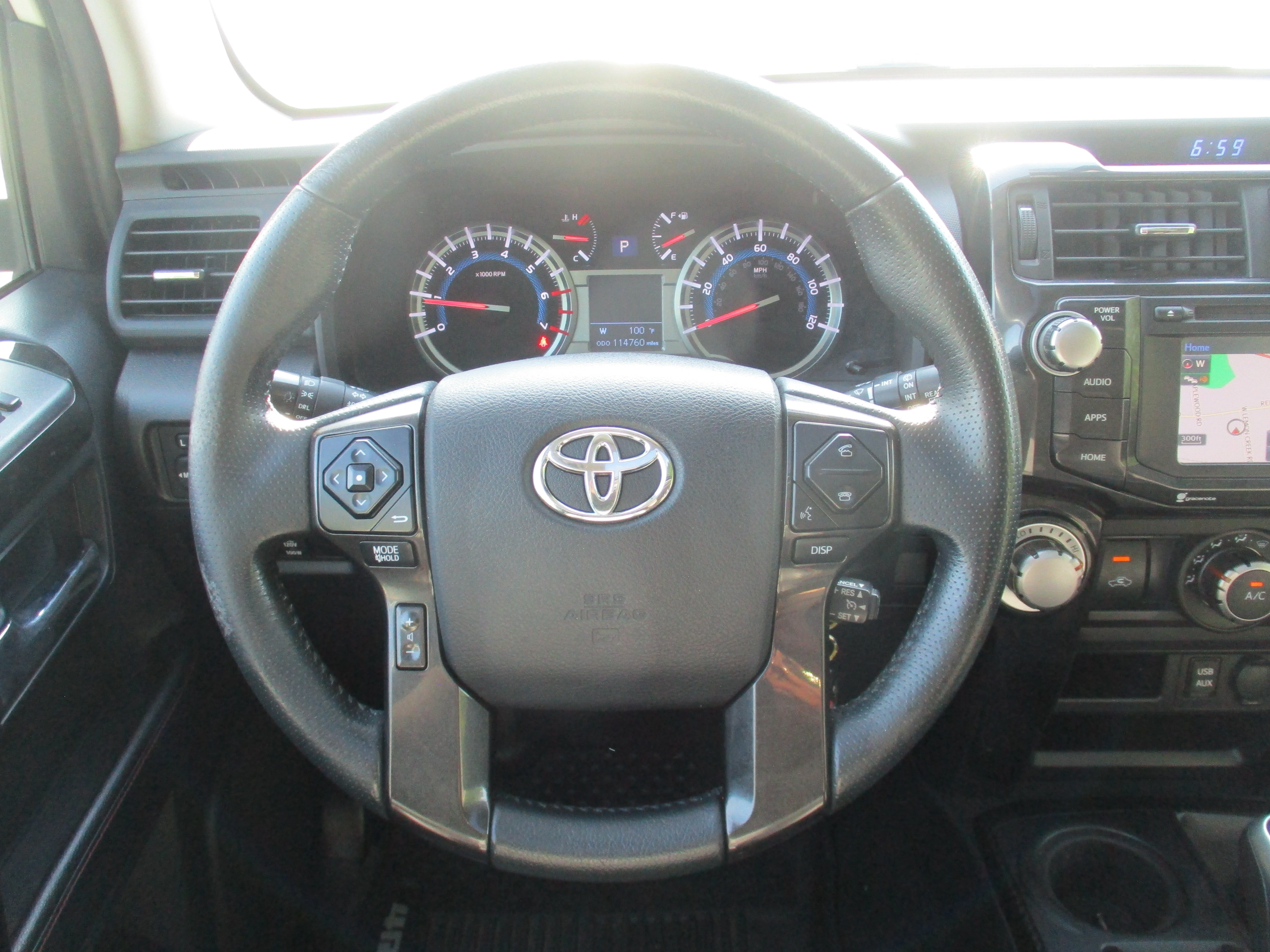 Used 2017 SUPER WHITE Toyota  image 8