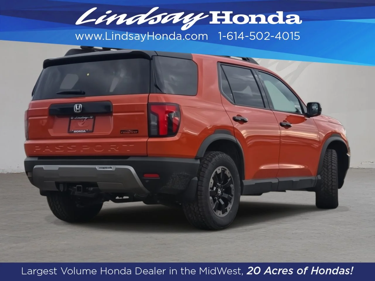 New 2026 Sunset Orange Honda TrailSport Elite image 12