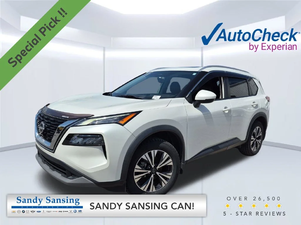 Used 2022 White Nissan SV image 1