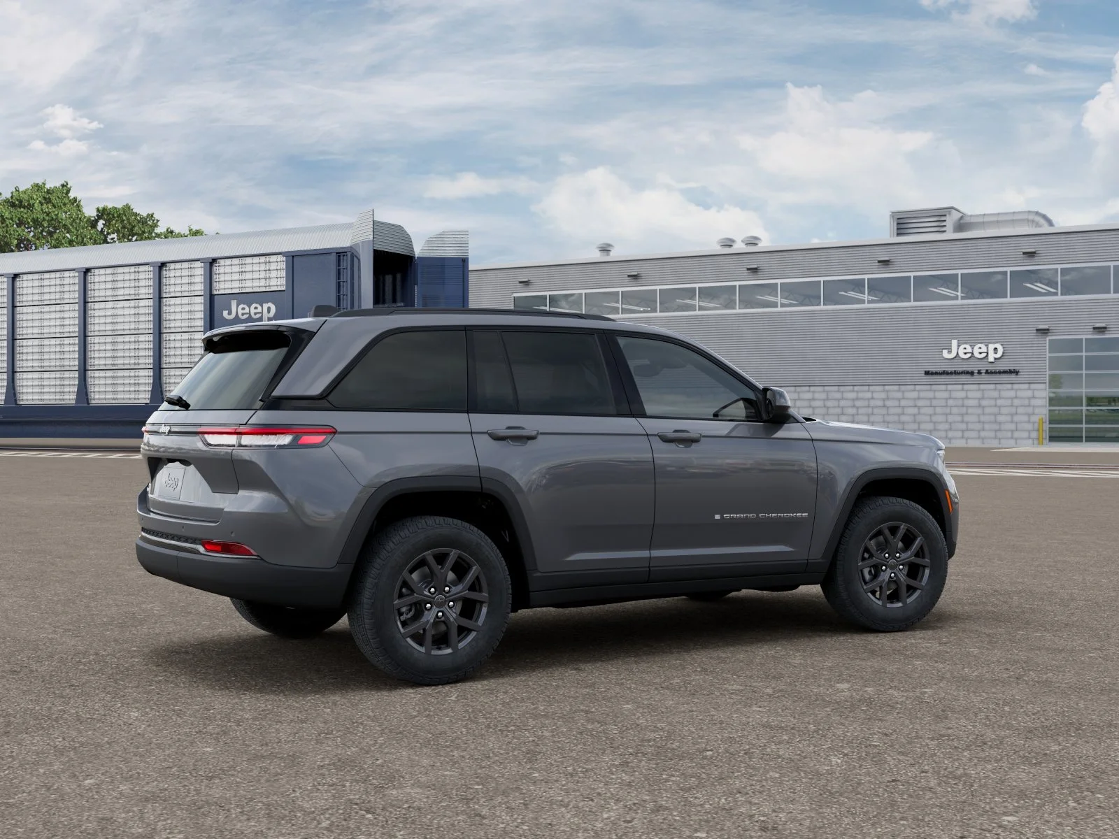 New 2027 Sting-Gray Clear-Coat Paint Jeep  image 4