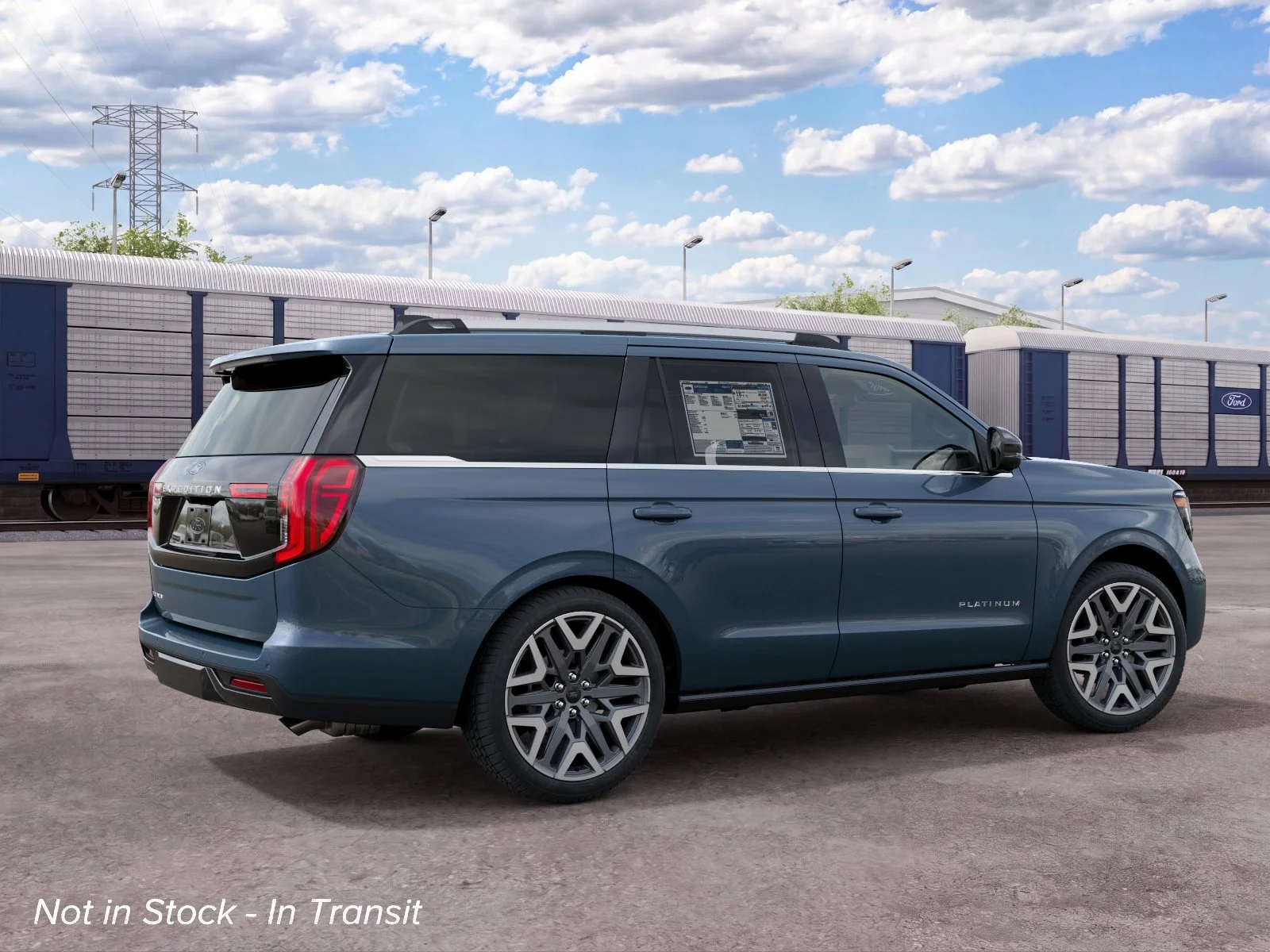 New 2027 Nocturnal Blue Metallic Ford Platinum image 6
