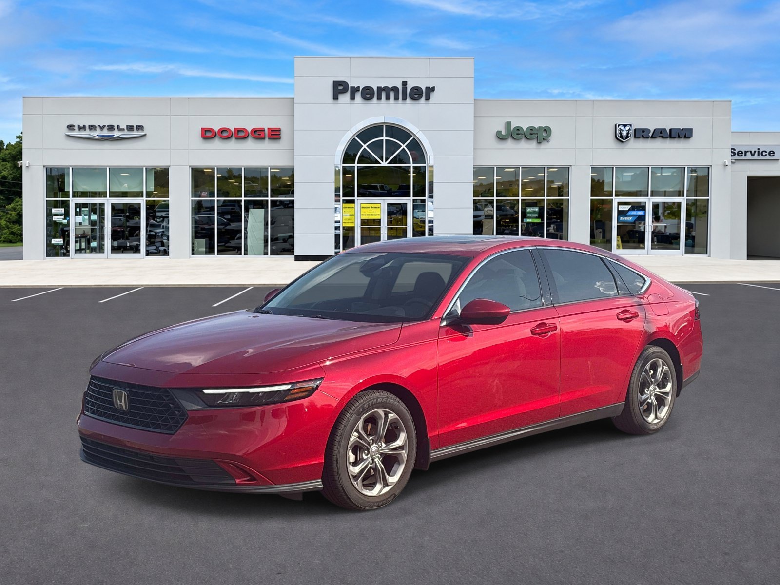 Used 2024 Red Honda EX image 1