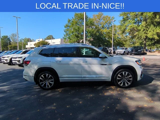 Used 2023 White Volkswagen 3.6L V6 SEL Premium R-Line image 6
