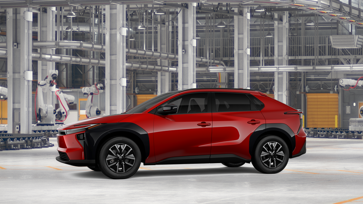 New 2026 Supersonic Red Toyota XLE image 3