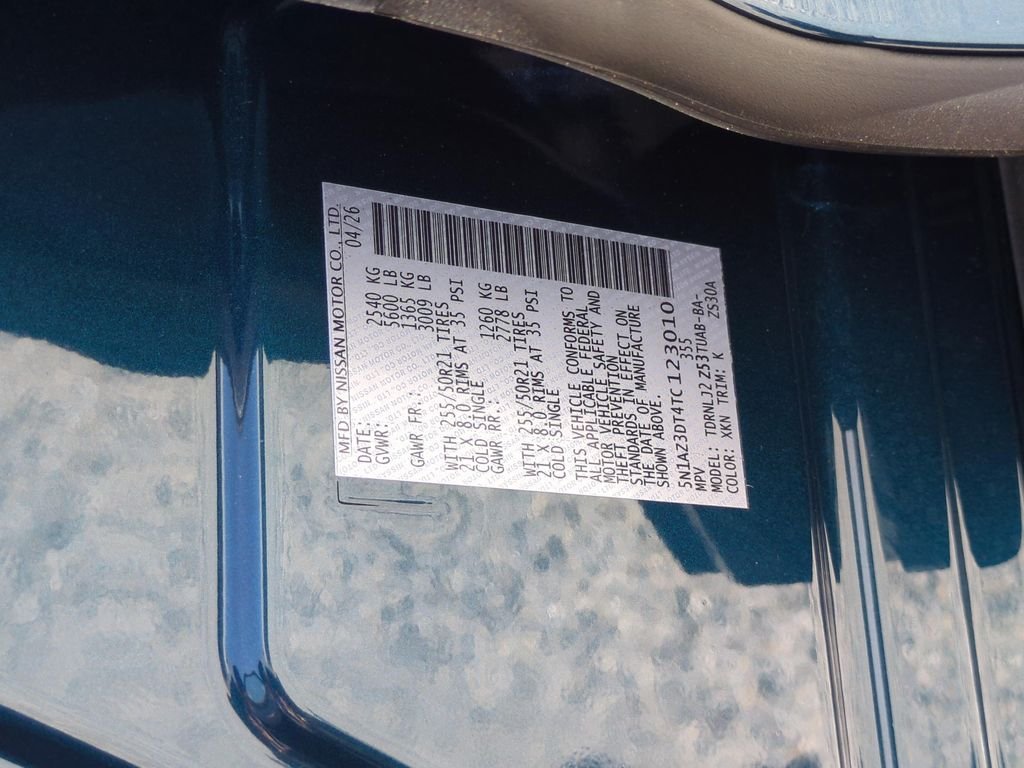 New 2026 Aurora Blue Pearl Metallic / Super Black Two-tone Nissan Platinum image 24