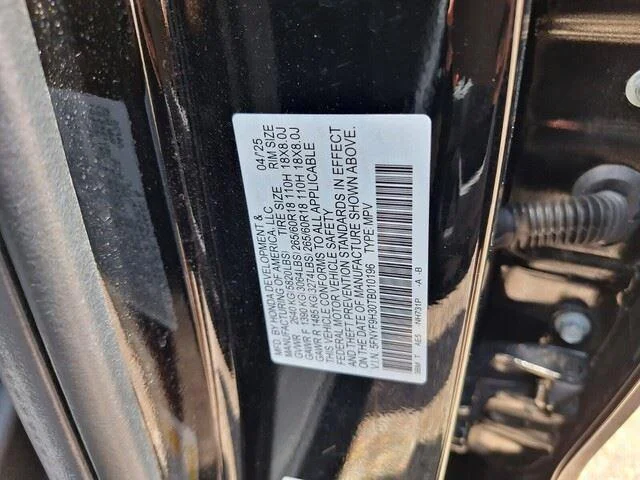 Used 2026 Crystal Black Pearl Honda RTL image 29