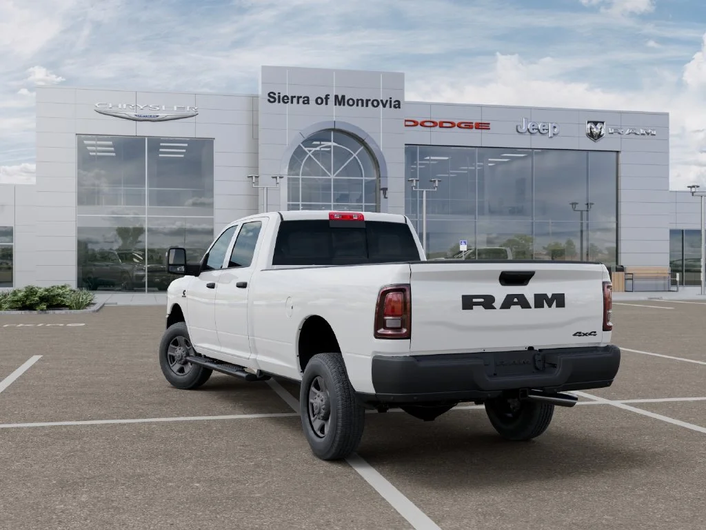 New 2027 Bright White Clear-Coat Exterior Paint RAM Tradesman image 3