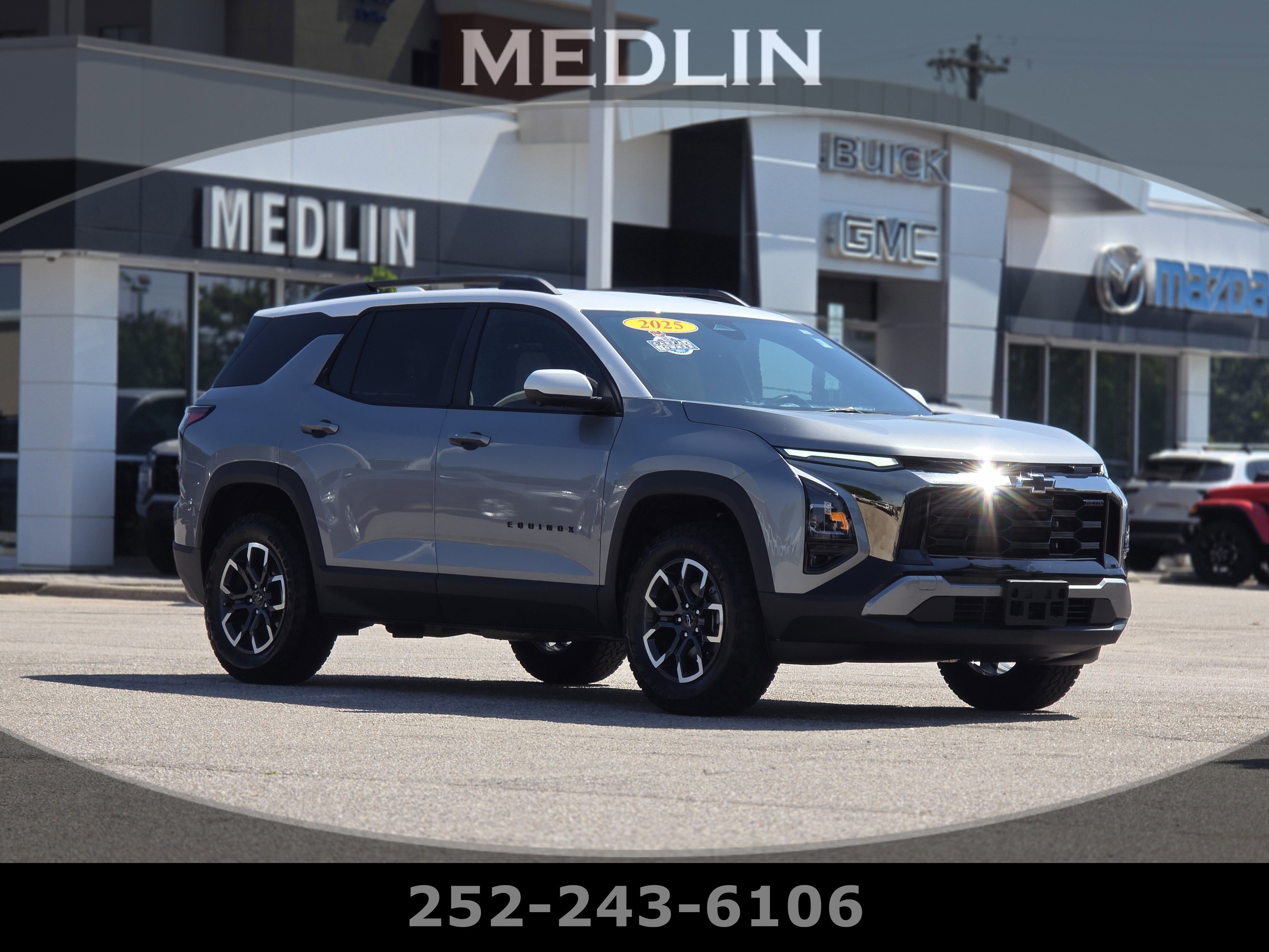 Used 2025 Sterling Gray Metallic Chevrolet FWD ACTIV image 1