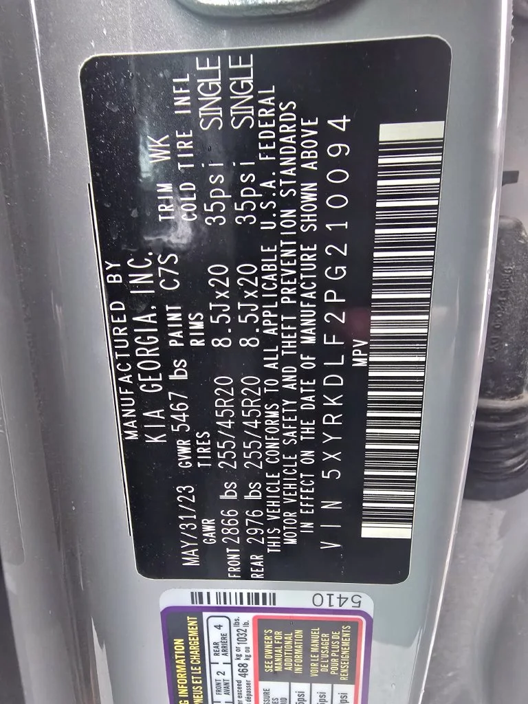 Used 2023 Gray Kia X-Line SX Prestige image 14