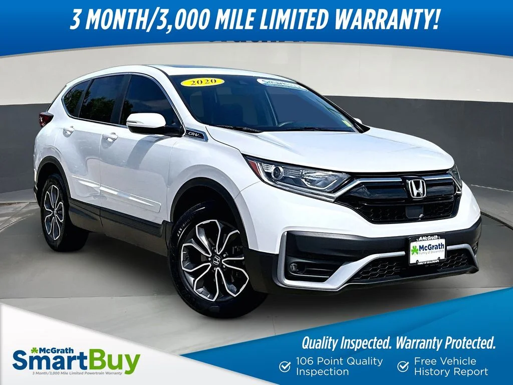 Used 2020 White Honda EX image 1