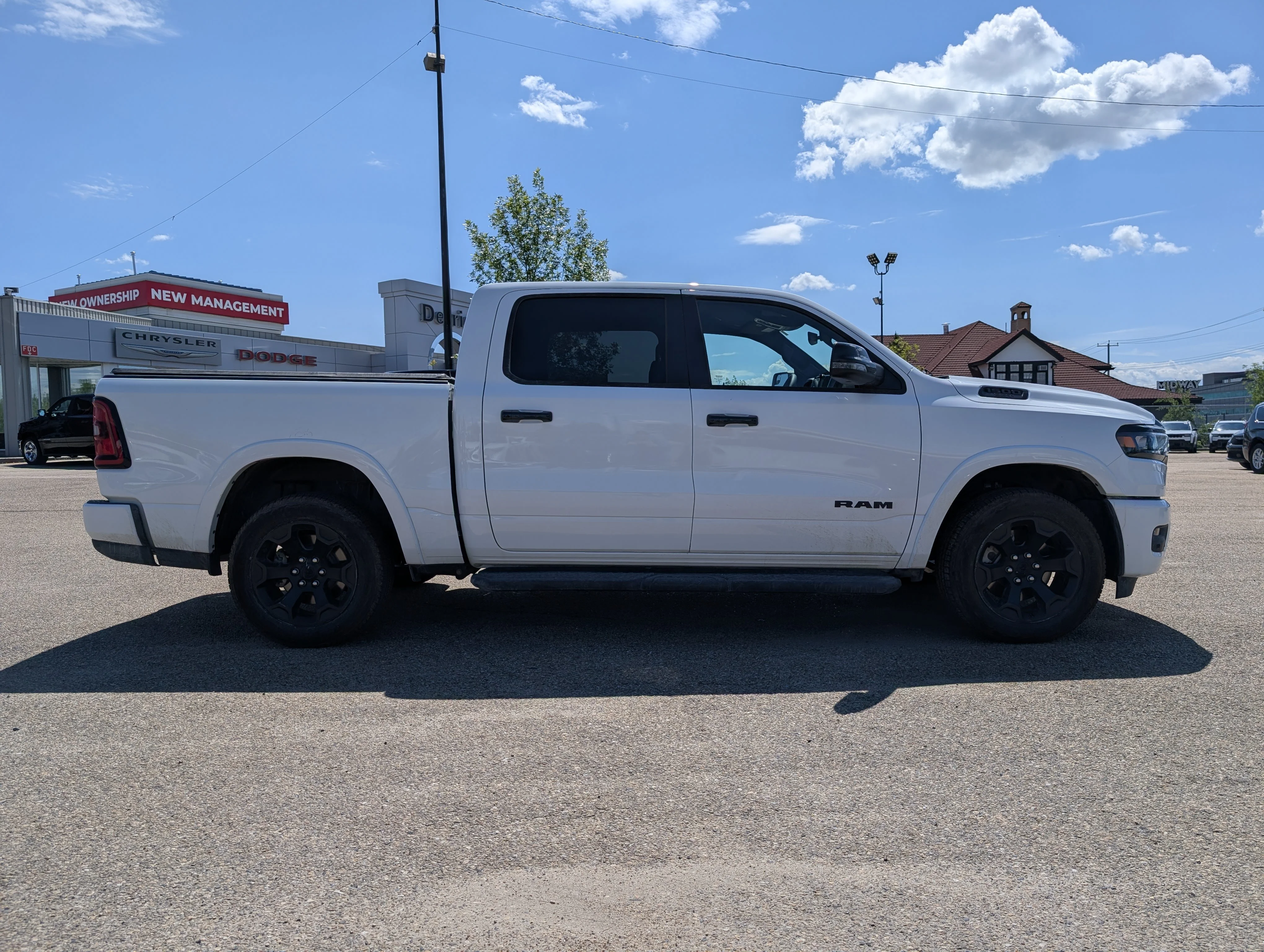 Used 2025 Bright White Ram Big Horn image 8
