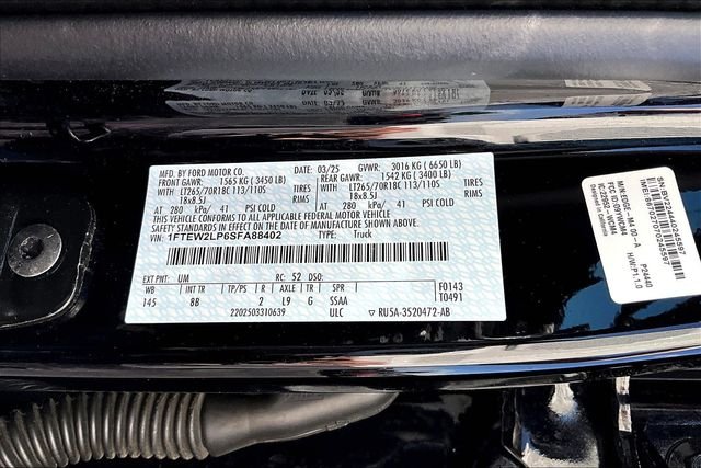 Used 2025 Black Ford STX image 20