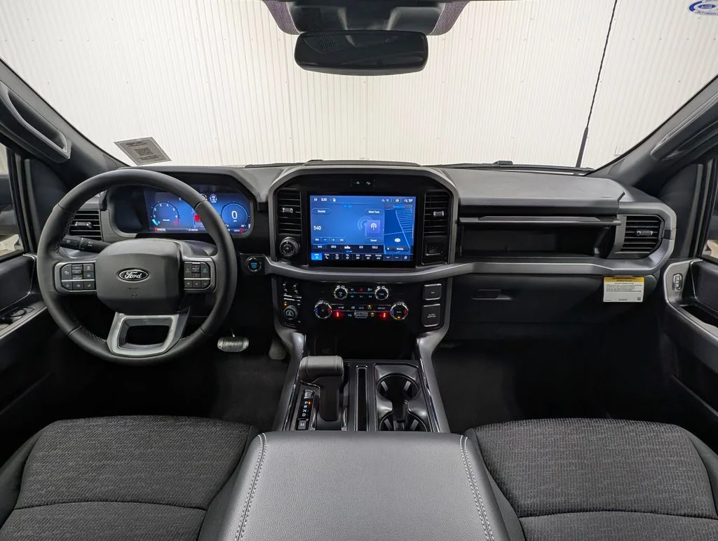 New 2026 Agate Black Metallic Ford XLT image 3