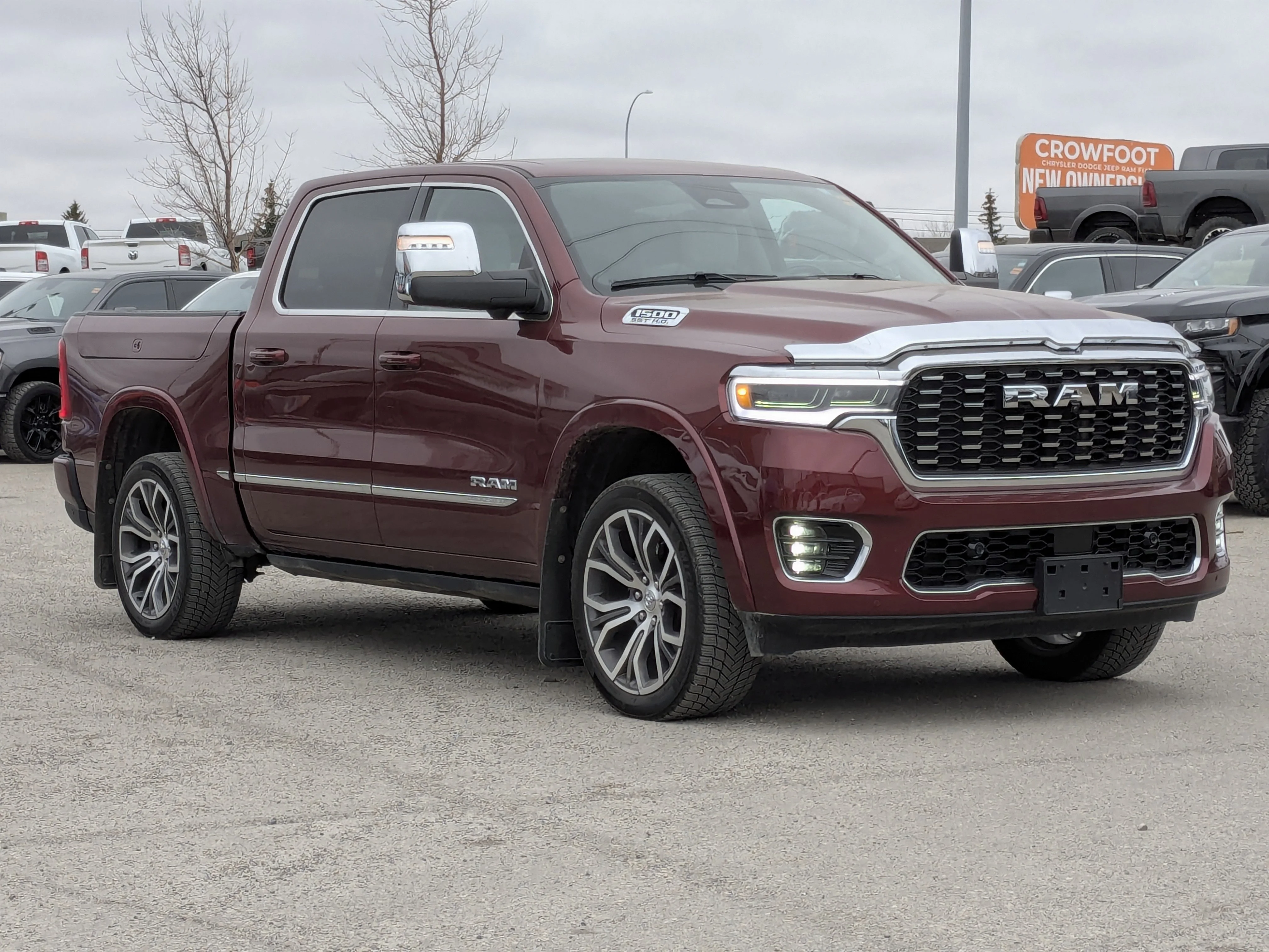 Used 2025 Red RAM Tungsten - Towing Tech Grp - Trailer Tow Grp - Bed Utility Grp - Multi-Function Tailgate - HO Engine image 2