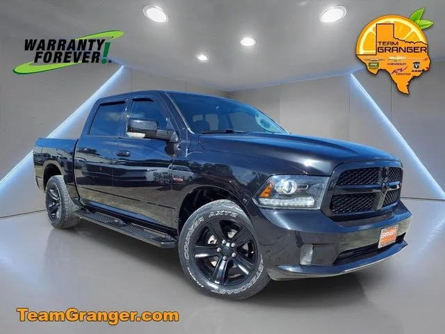 Pre-Owned 2018 Ram 1500 Night 4WD 4D Crew Cab