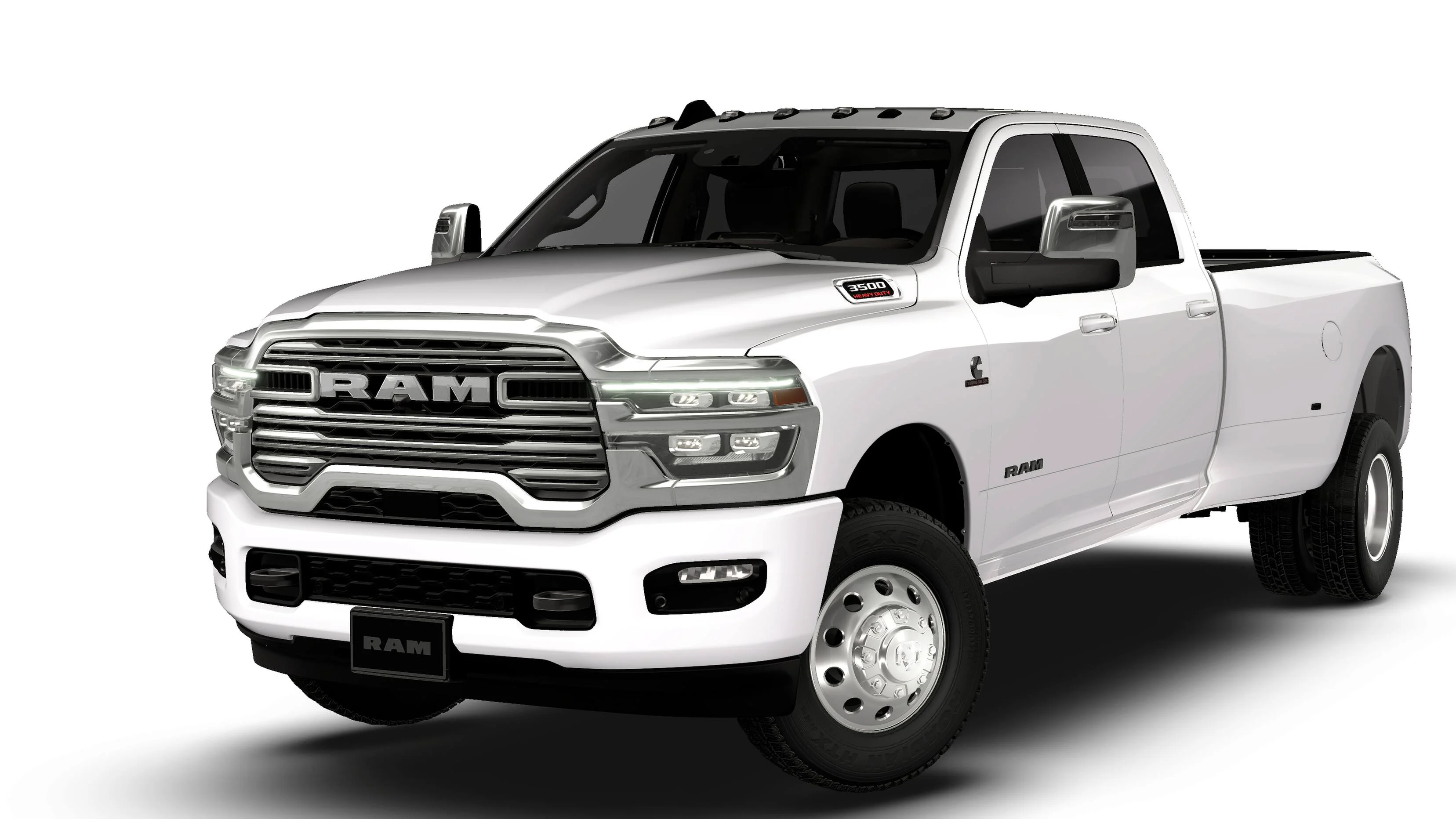 New 2026 Bright White Clear-Coat Exterior Paint RAM LARAMIE image 1