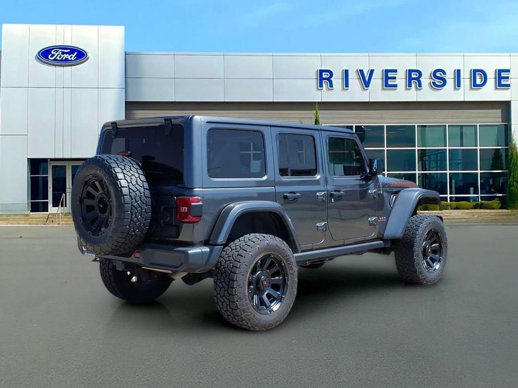 Used 2020 Crystal Metallic Jeep Unlimited Rubicon image 7