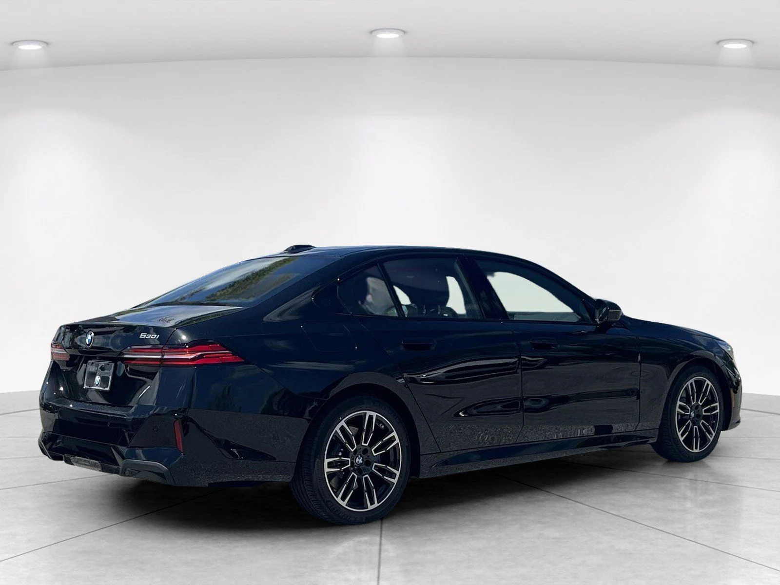 New 2027 Black Sapphire Metallic BMW 530i image 3