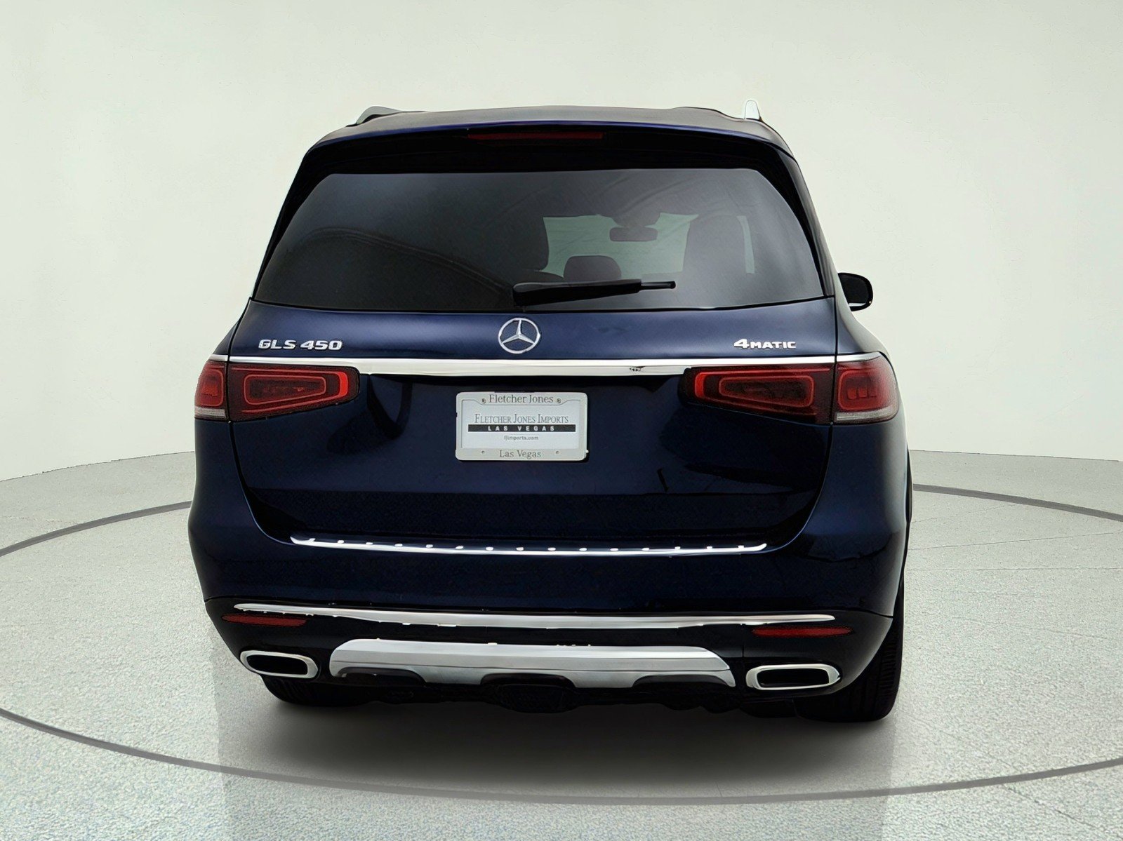 Certified Used 2020 Lunar Blue Metallic Mercedes-Benz GLS 450 image 10