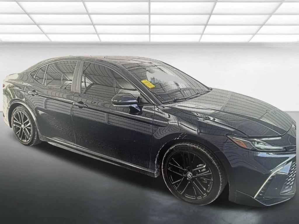 Used 2025 Black Toyota SE image 1