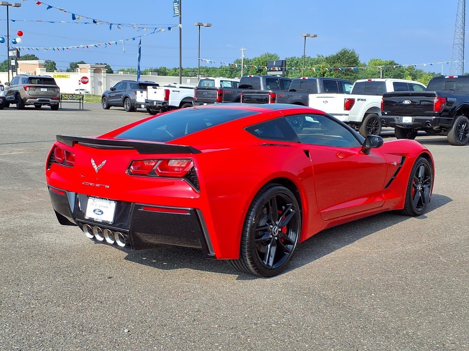 Used 2014 Torch Red Chevrolet Z51 3LT image 2