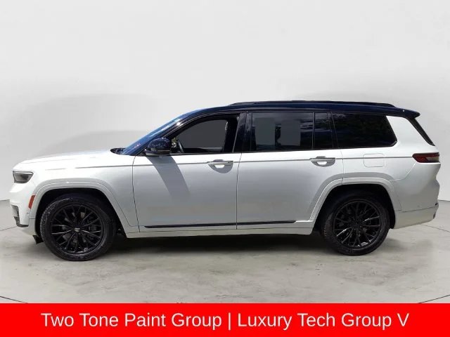 Used 2023 Bright White Clearcoat Jeep Summit image 2