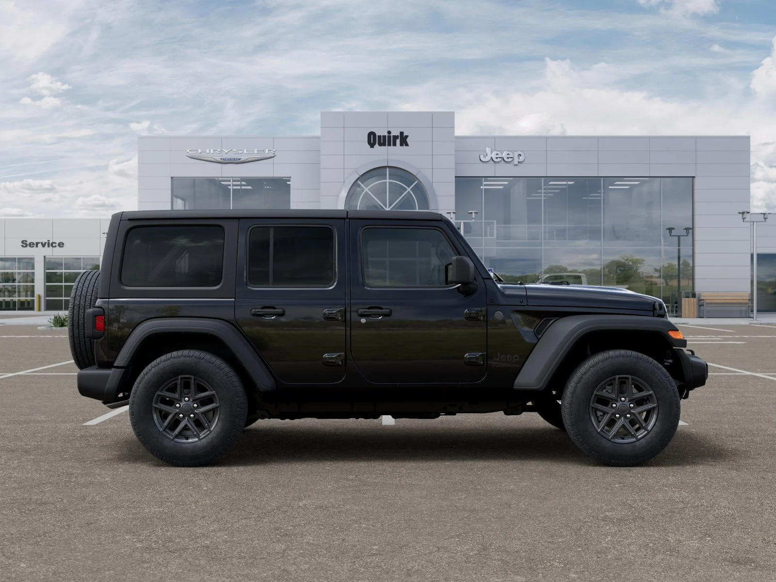 New 2026 Black Clear-Coat Exterior Paint Jeep Sport S image 21