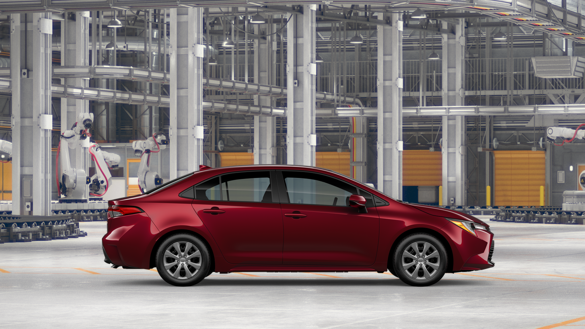 New 2026 Ruby Flare Pearl Toyota LE image 12
