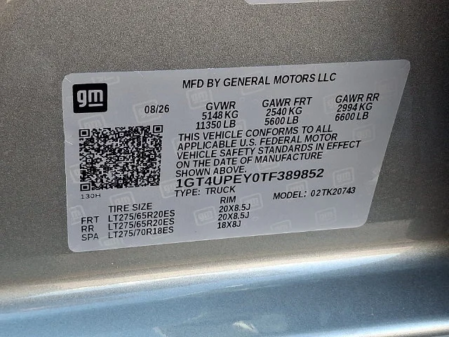 New 2026 Sterling Metallic GMC AT4 image 20