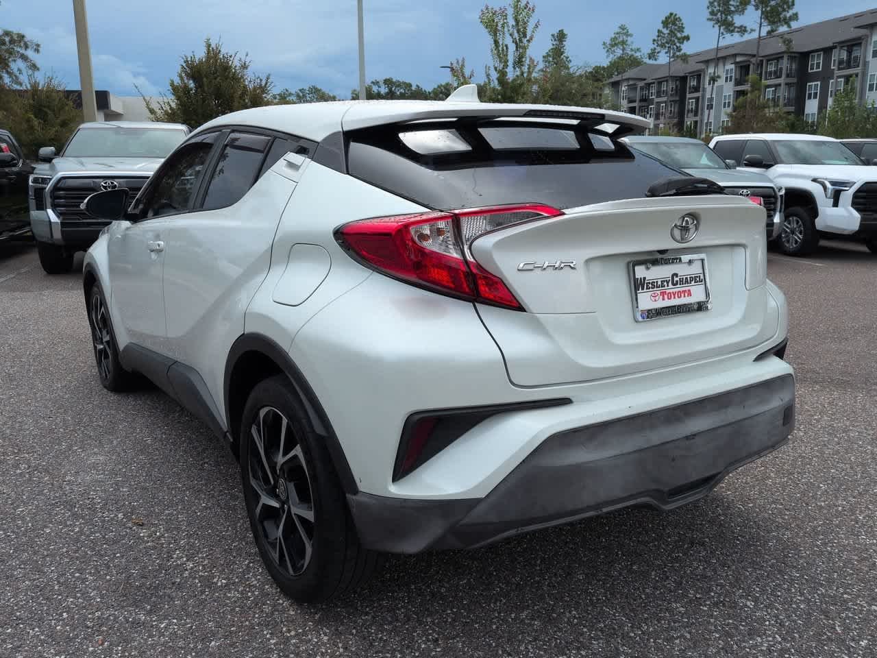 Used 2021 Blizzard Pearl Toyota XLE image 4