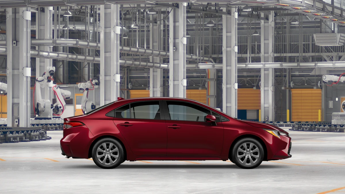 New 2026 Ruby Flare Pearl Toyota LE image 12
