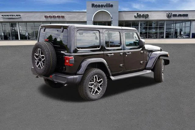New 2027 Black Clear-Coat Paint Jeep Sahara image 3