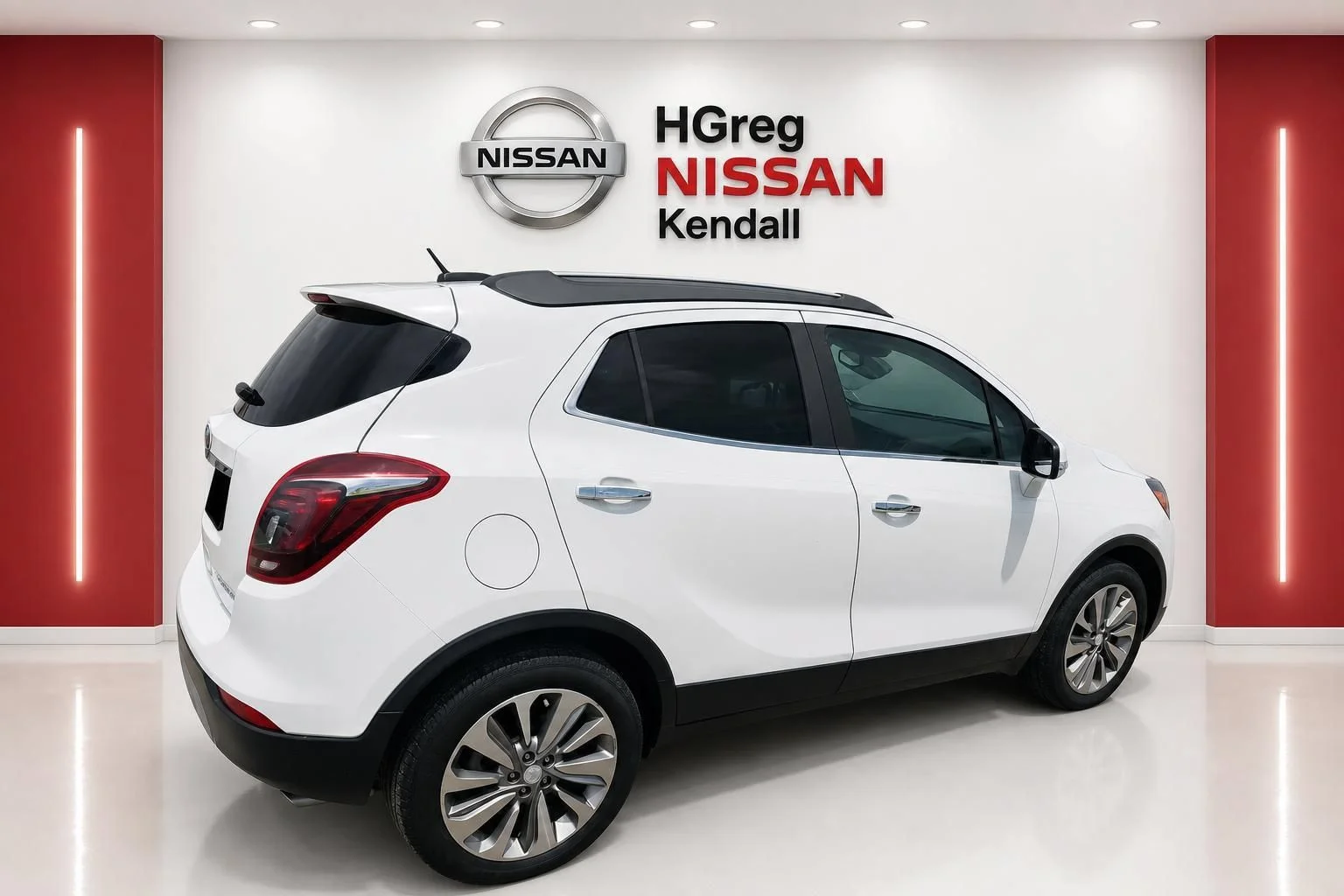 Used 2019 White Buick Preferred image 4