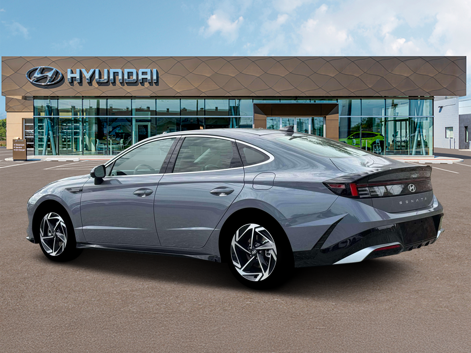 New 2026 Transmission Blue Hyundai SEL Sport image 4