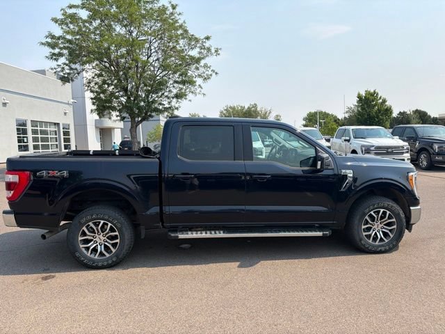 Used 2021 Blue Metallic Ford LARIAT image 9