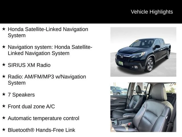 Used 2017 Black Honda RTL-T image 7