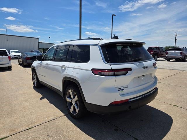 Used 2021 Bright White Clearcoat Jeep Limited image 5