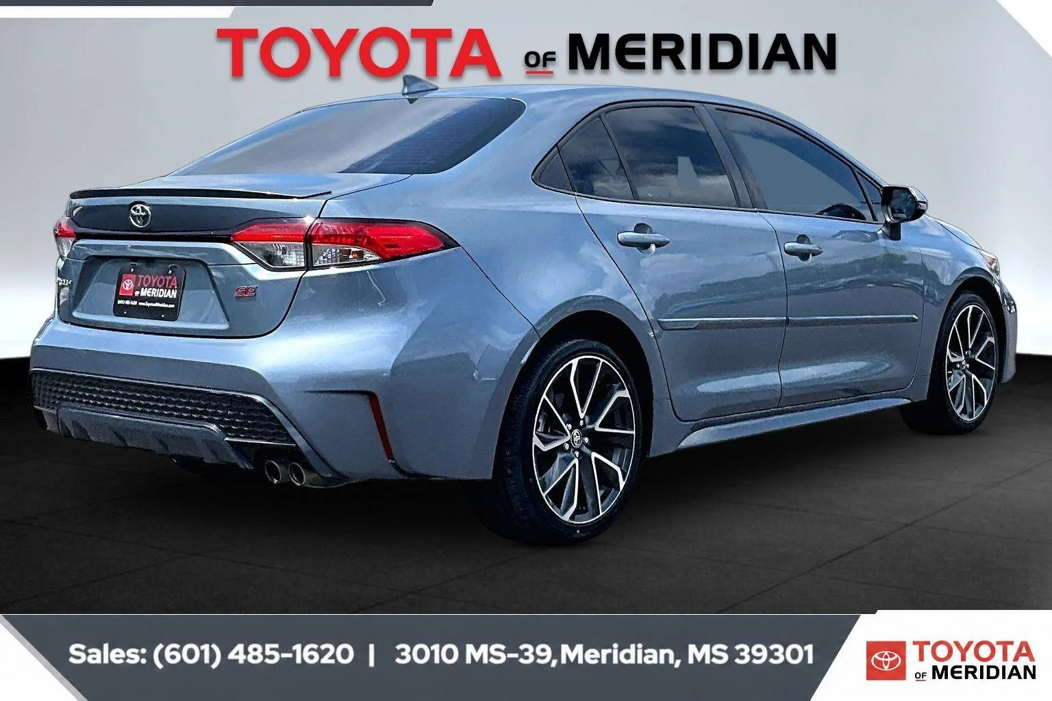 Used 2020 Celestite Gray Metallic Toyota SE image 11