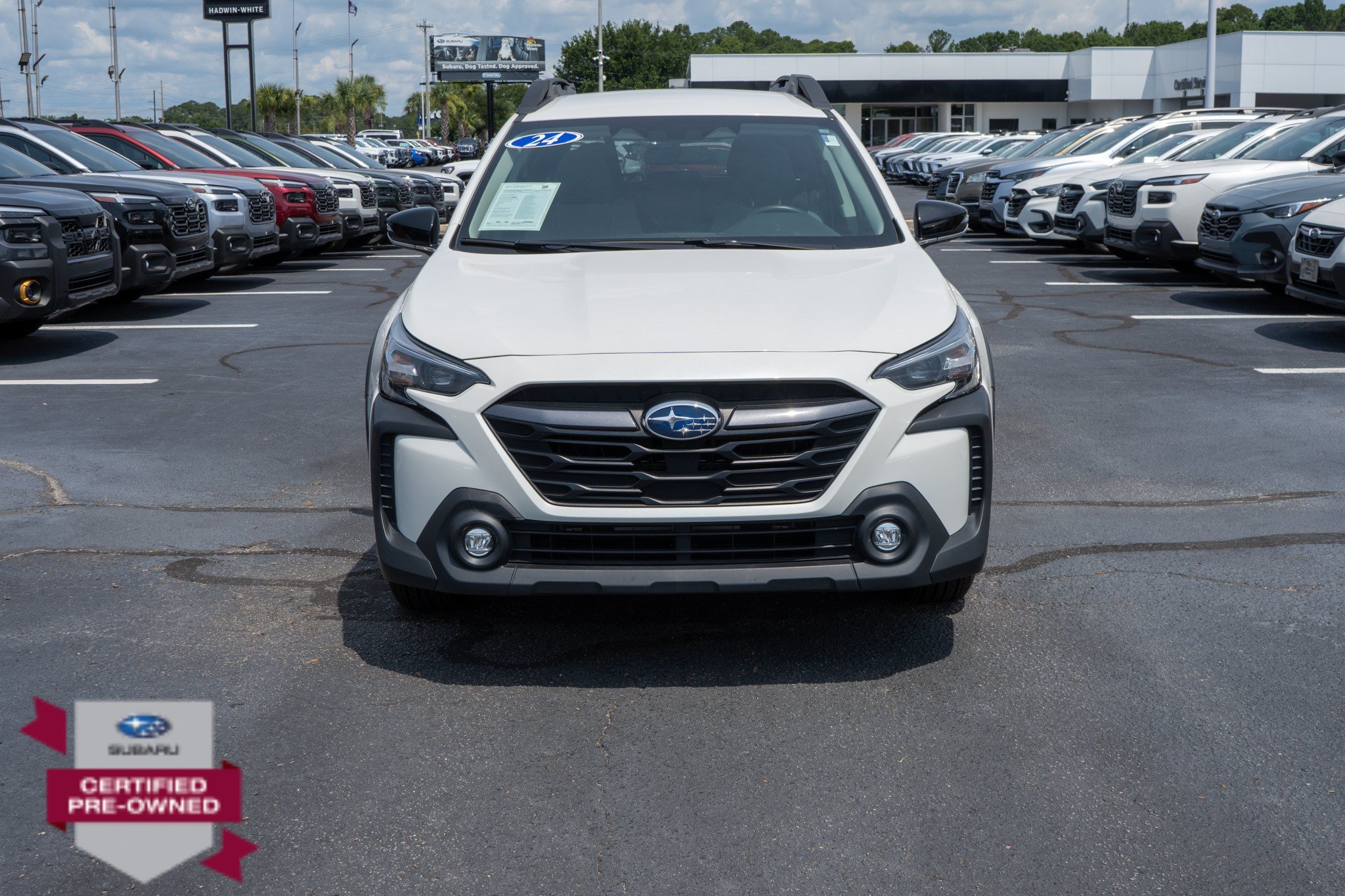 Certified Used 2024 Crystal White Pearl Subaru Premium image 8