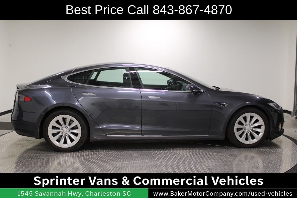 Used 2017 Gray Tesla 60D image 9