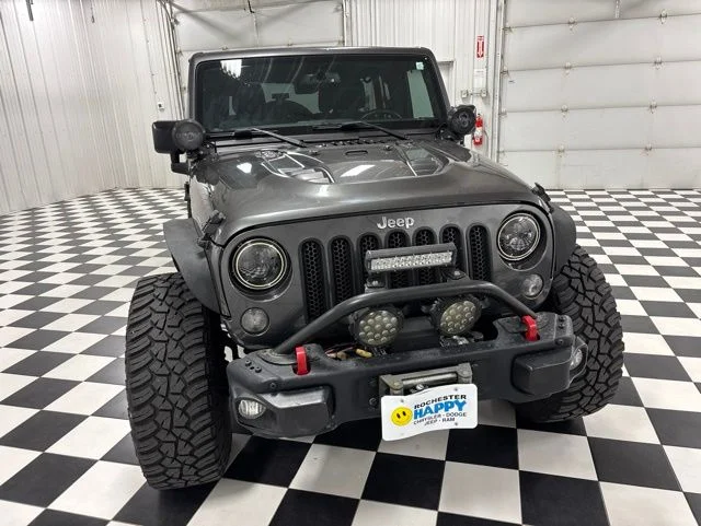 Used 2016 Jeep Wrangler Unlimited Rubicon with VIN 1C4HJWFG5GL230925 for sale in Rochester, Minnesota