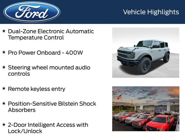 New 2026 Avalanche Gray Ford Badlands image 8