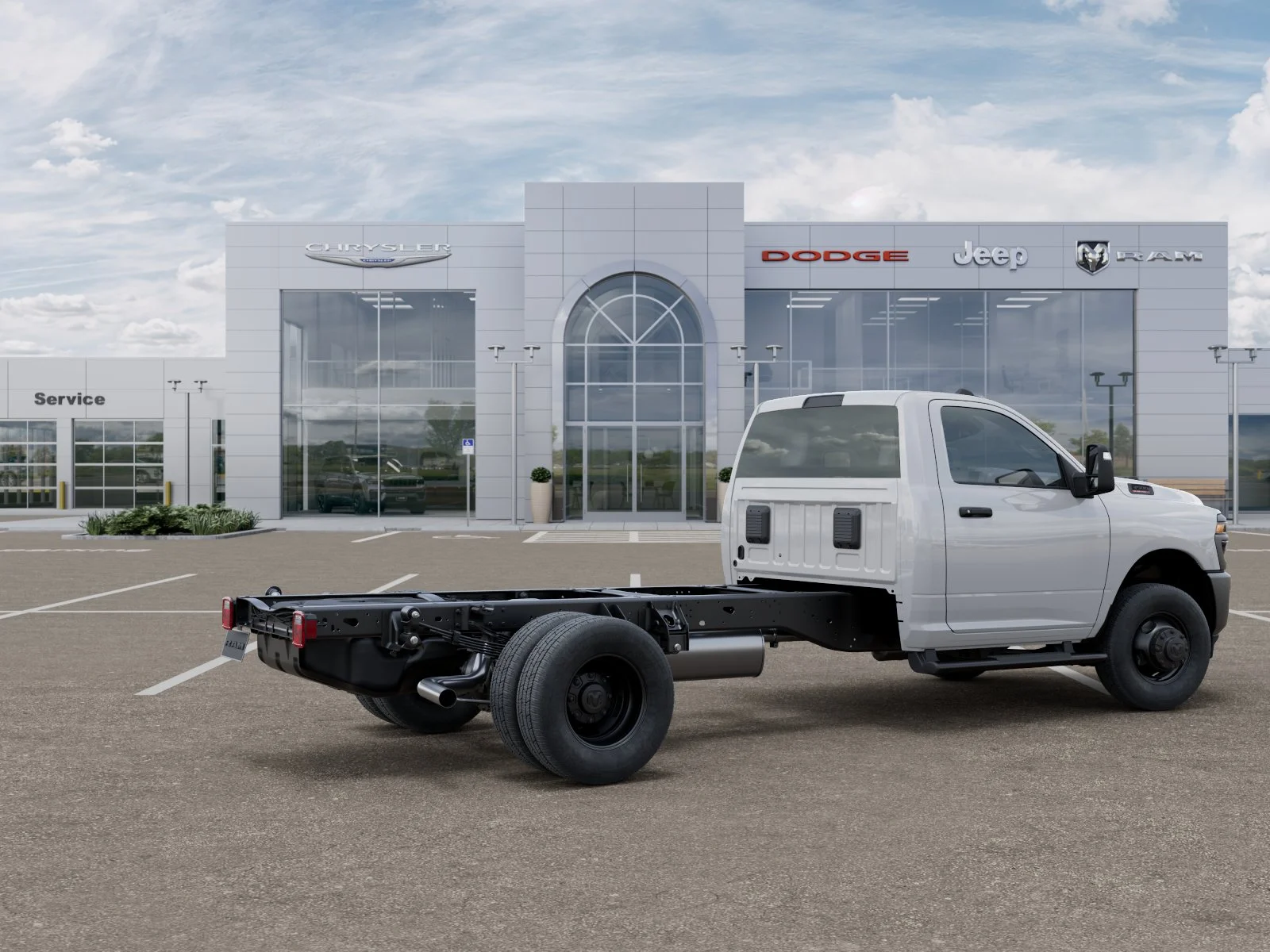 New 2026 Bright White Clear-Coat Exterior Paint RAM Tradesman image 28