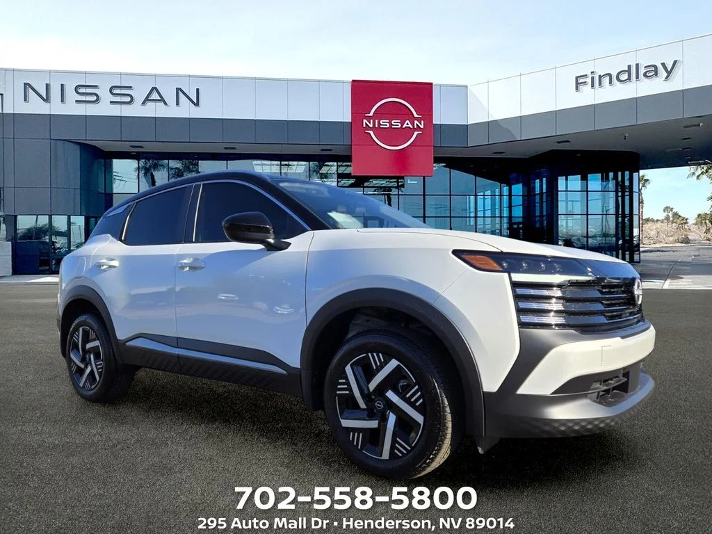 New 2026 Aspen White TriCoat / Super Black Two-tone Nissan SV image 1